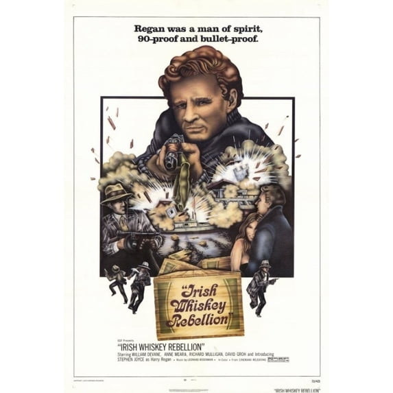 Posterazzi MOVEH0739 Irish Whiskey Rebellion Movie Poster - 27 x 40 in.
