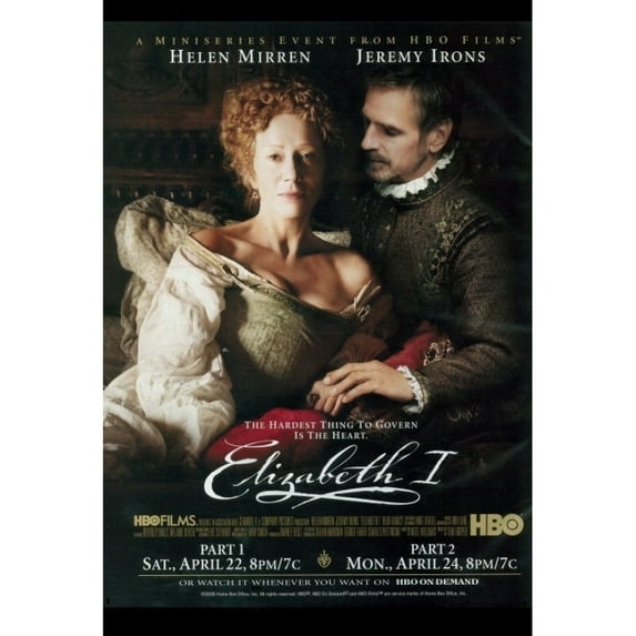 Posterazzi MOVEH0776 Elizabeth I Movie Poster - 27 x 40 in.