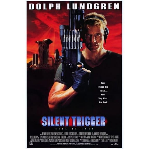 Posterazzi MOVEH1684 Silent Trigger Movie Poster - 27 x 40 in.