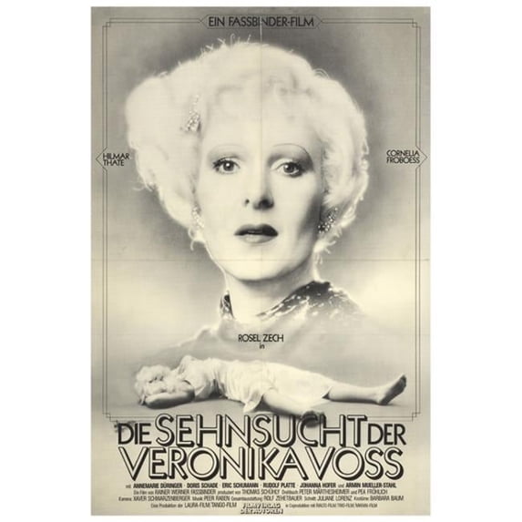 Posterazzi MOVEH2610 Veronika Voss Movie Poster - 27 x 40 in.
