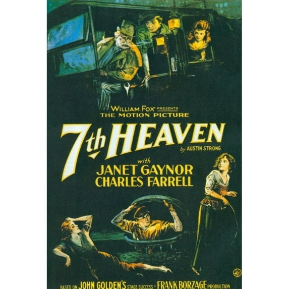 Posterazzi MOVEH2778 Seventh Heaven Movie Poster - 27 x 40 in.