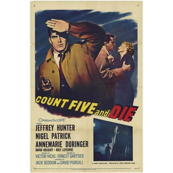 Posterazzi MOVEH5643 Count Five & Die Movie Poster - 27 x 40 in.