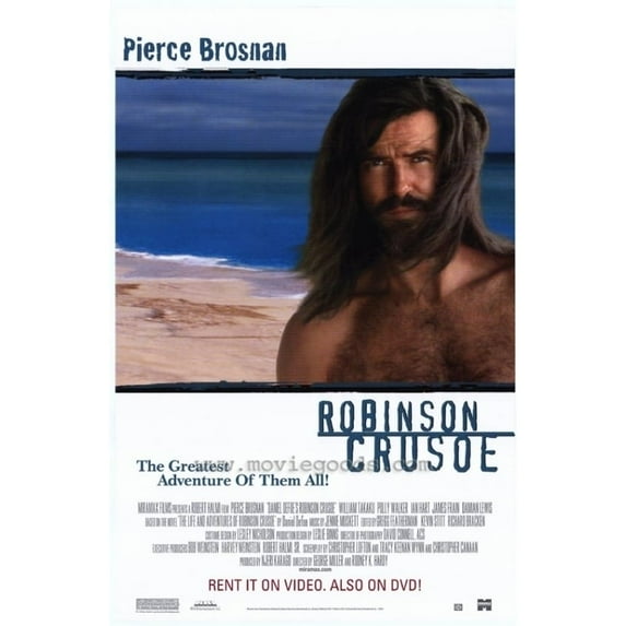 Posterazzi MOVEH5692 Robinson Crusoe Movie Poster - 27 x 40 in.