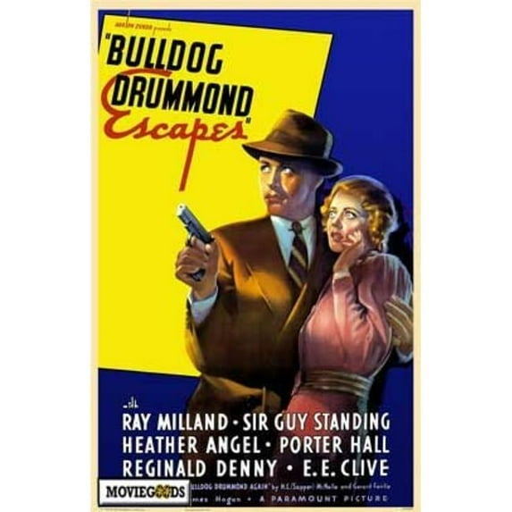 Posterazzi MOVEH6602 Bulldog Drummond Escapes Movie Poster - 27 x 40 in.