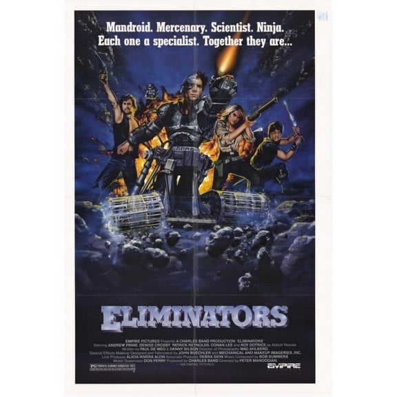 Posterazzi MOVEH7702 The Eliminators Movie Poster - 27 x 40 in.