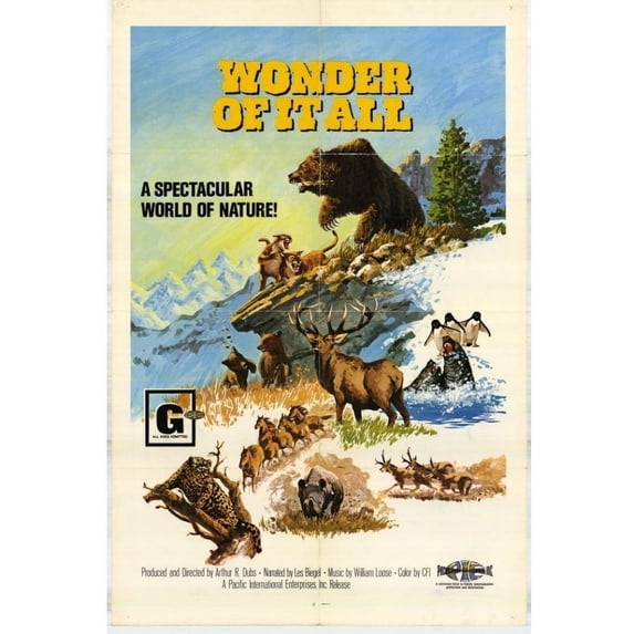 Posterazzi MOVEH7725 The Wonder of It All Movie Poster - 27 x 40 in.