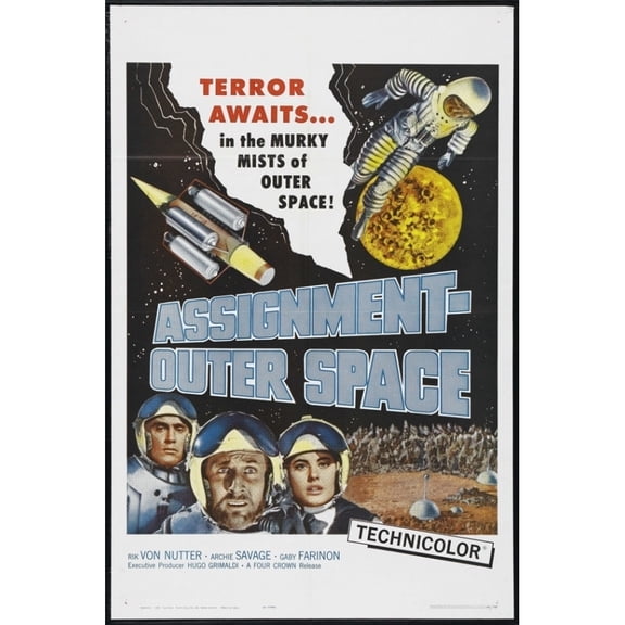 Posterazzi MOVEI3661 Assignment Outer Space Movie Poster - 27 x 40 in.
