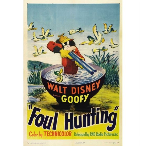 Posterazzi MOVEJ0175 Foul Hunting Movie Poster - 27 x 40 in.