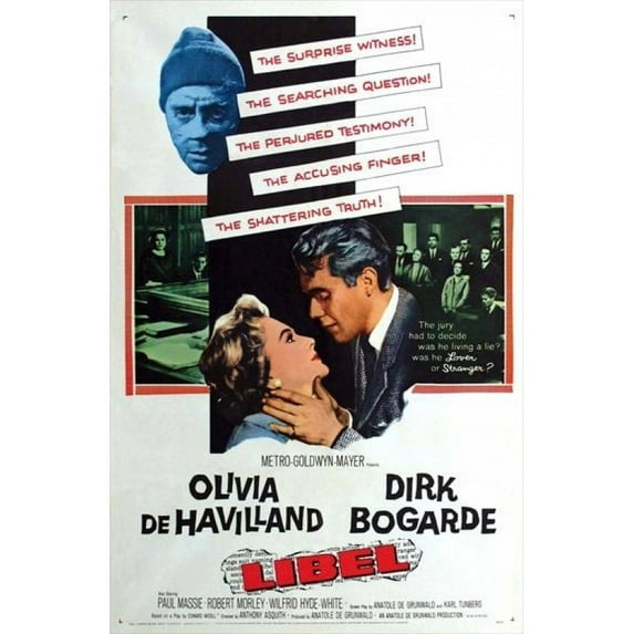 Posterazzi MOVEJ1222 Libel Movie Poster - 27 x 40 in.