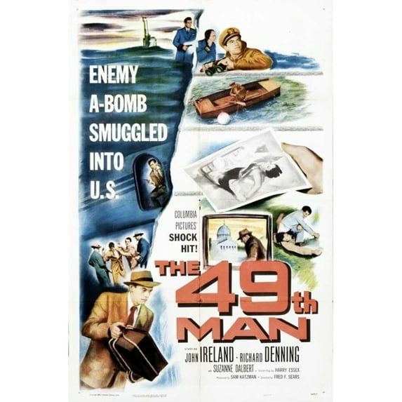 Posterazzi MOVEJ2191 The 49th Man Movie Poster - 27 x 40 in.