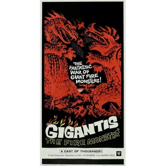 Godzilla's Counter Attack Movie Poster Print (27 x 40)
