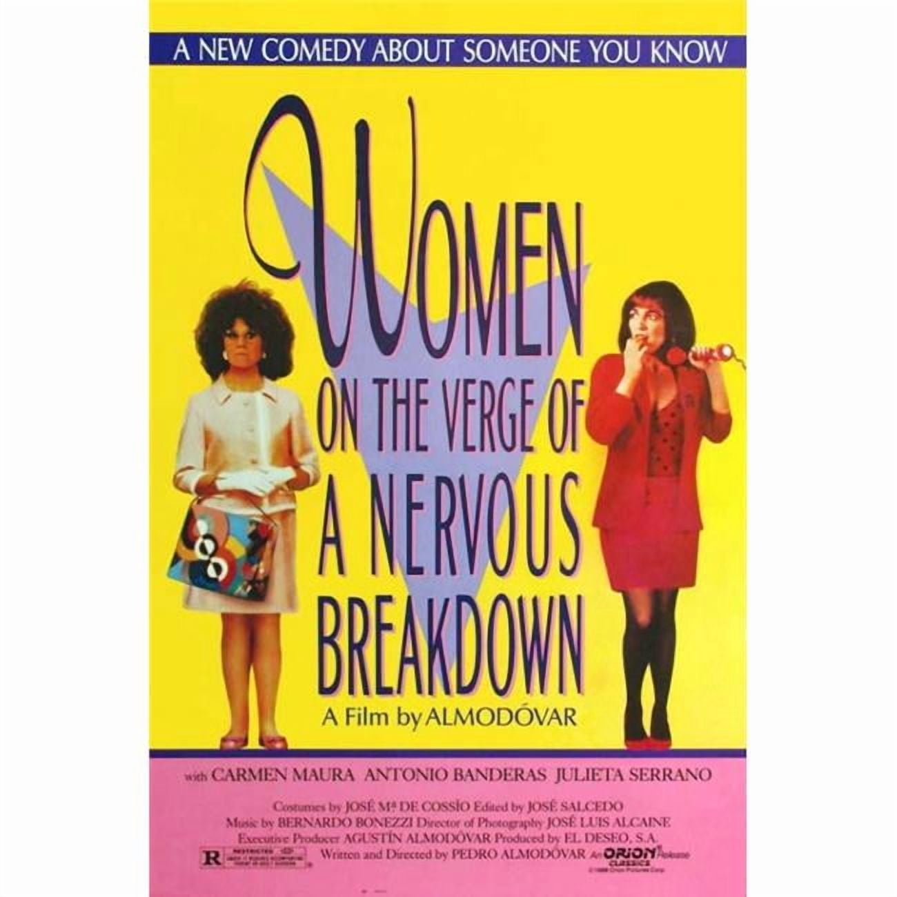 Posterazzi MOVEJ5387 Women on the Verge of a Nervous Breakdown Movie Poster - 27 x 40 in.