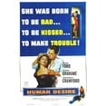 thumbnail image 1 of Posterazzi MOVEJ5831 Human Desire Movie Poster - 27 x 40 in., 1 of 1