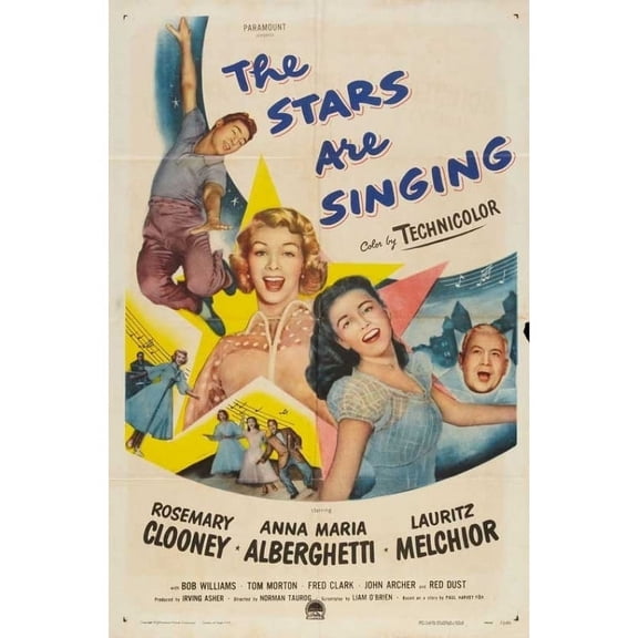 Posterazzi MOVGB79404 The Stars Are Singing Movie Poster - 27 x 40 in.