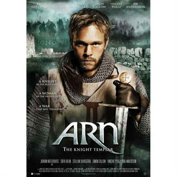 Posterazzi MOVGB87563 Arn-The Knight Templar Movie Poster - 27 x 40 in.