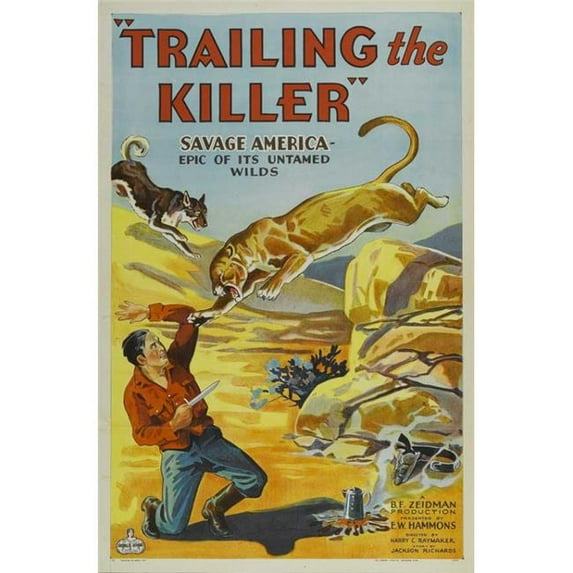 Posterazzi MOVGB98850 Trailing the Killer Movie Poster - 27 x 40 in.