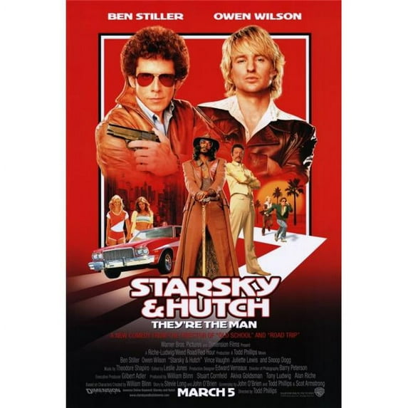 Posterazzi MOVGF0325 Starsky & Hutch Movie Poster - 27 x 40 in.