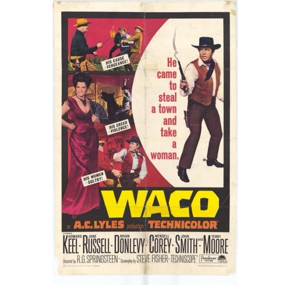 Posterazzi MOVGF0833 Waco Movie Poster - 27 x 40 in.