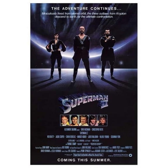 Posterazzi MOVGF2396 Superman 2 Movie Poster - 27 x 40 in.