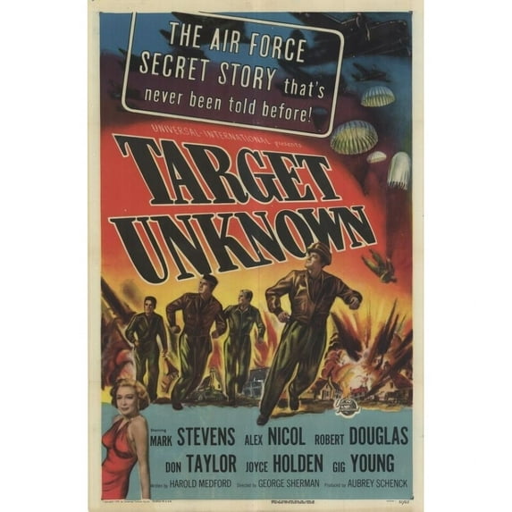 Posterazzi MOVGF2873 Target Unknown Movie Poster - 27 x 40 in.