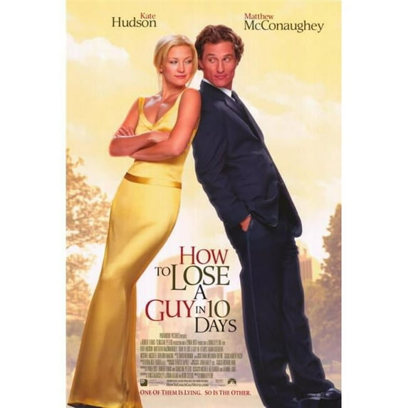 Posterazzi MOVGF3400 How to Lose a Guy in 10 Days Movie Poster - 27 x 40 in.