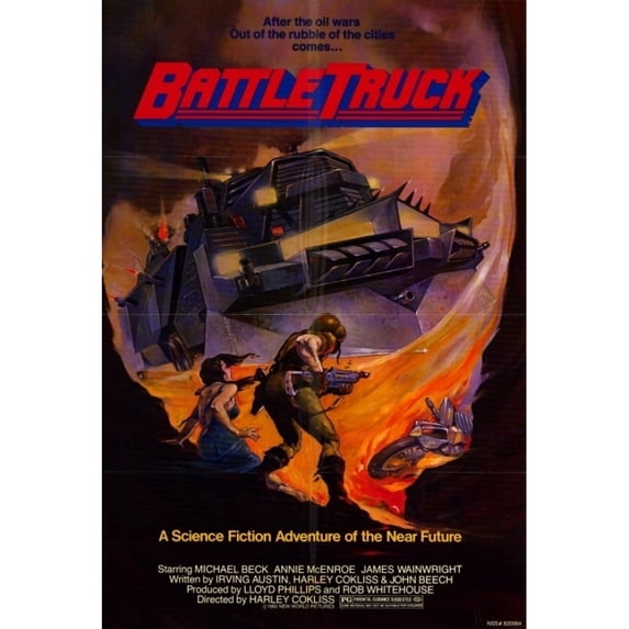 Posterazzi MOVGF7412 Battletruck Movie Poster - 27 x 40 in.