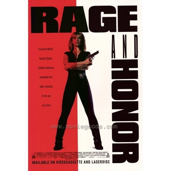 Posterazzi MOVGF7611 Rage & Honor Movie Poster - 27 x 40 in.