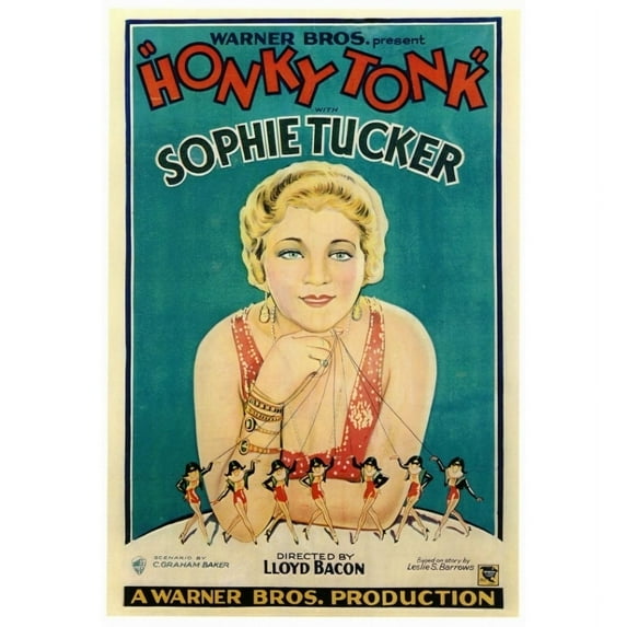 Posterazzi MOVGF9166 Honky Tonk Movie Poster - 27 x 40 in.