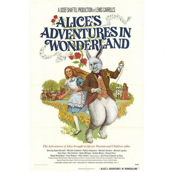 Posterazzi MOVGH0711 Alices Adventures in Wonderland Movie Poster - 27 x 40 in.