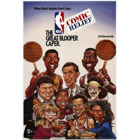 Posterazzi MOVGH1700 Nba Comic Relief Great Blooper Caper Movie Poster - 27 x 40 in.