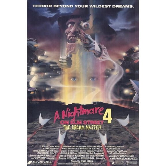Posterazzi MOVGH2401 A Nightmare on Elm Street 4-Dream Master Movie Poster - 27 x 40 in.