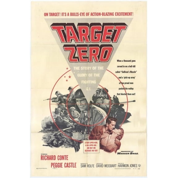 Posterazzi MOVGH2739 Target Zero Movie Poster - 27 x 40 in.