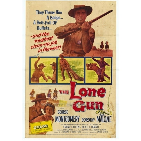 Posterazzi MOVGH5699 Lone Gun Movie Poster - 27 x 40 in.