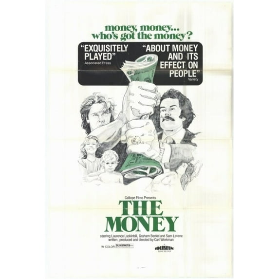 Posterazzi MOVGH6623 The Money Movie Poster - 27 x 40 in.