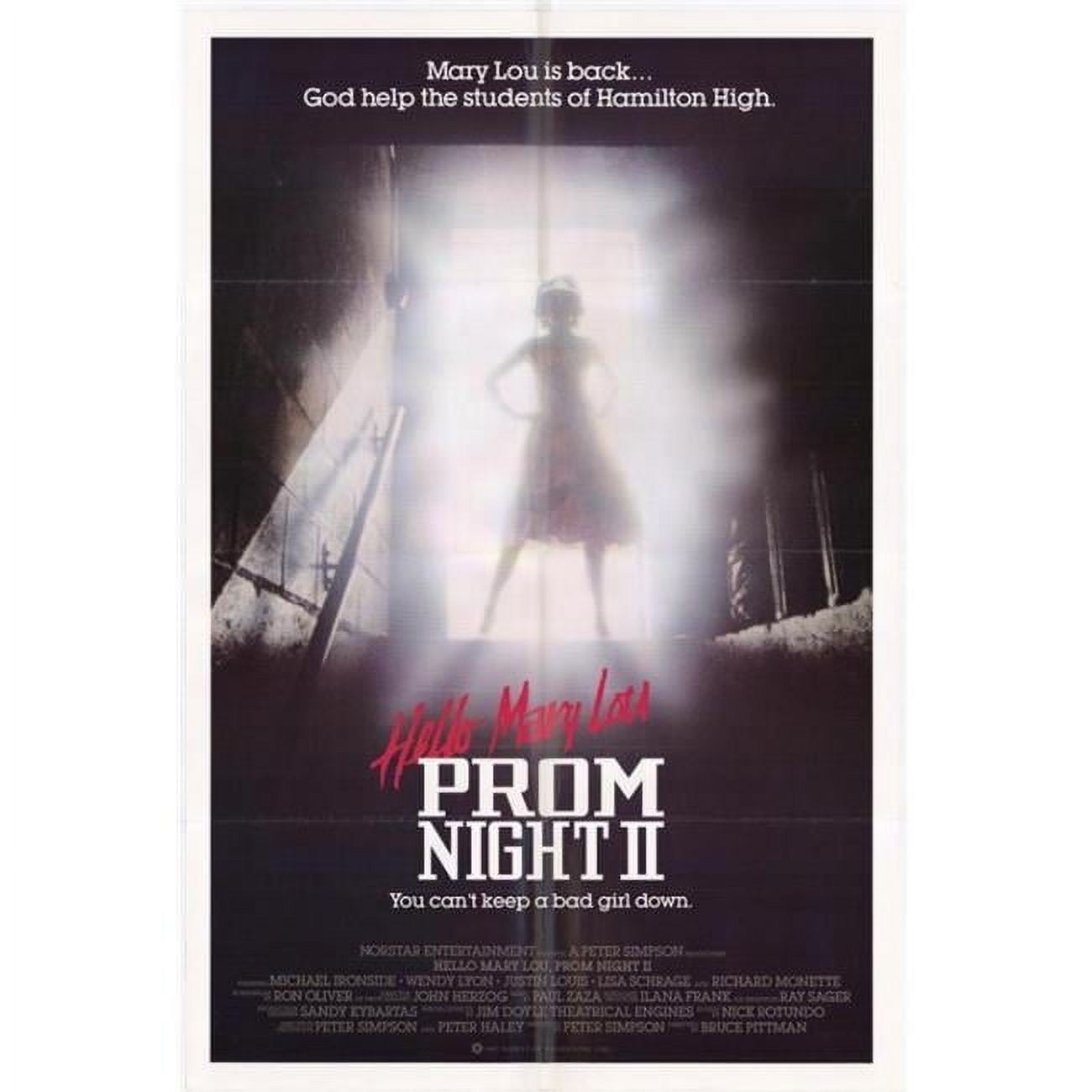 Posterazzi MOVGH7255 Hello Mary Lou-Prom Night 2 Movie Poster - 27 x 40 in.