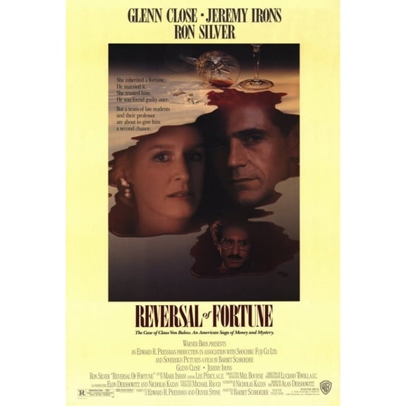 Posterazzi MOVGH8620 Reversal of Fortune Movie Poster - 27 x 40 in.