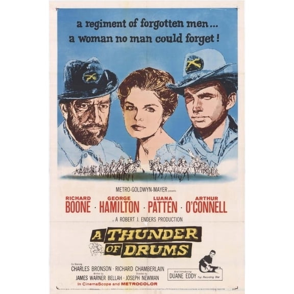 Posterazzi MOVGH9194 Thunder of Drums Movie Poster - 27 x 40 in.