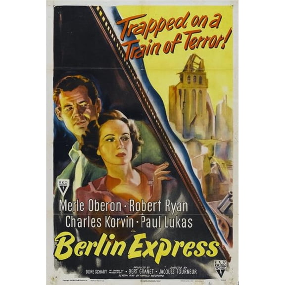 Posterazzi MOVGI3322 Berlin Express Movie Poster - 27 x 40 in.