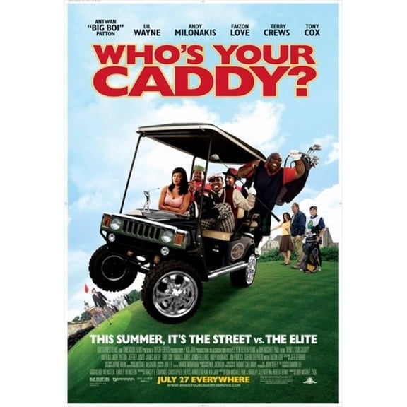 Posterazzi MOVGI9960 Whos Your Caddy Movie Poster - 27 x 40 in.