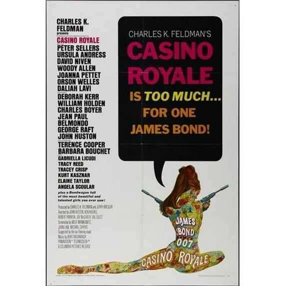 Posterazzi MOVGJ7255 Casino Royale Movie Poster - 27 x 40 in.