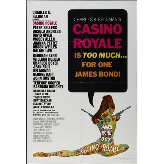 Posterazzi MOVGJ7255 Casino Royale Movie Poster - 27 x 40 in.