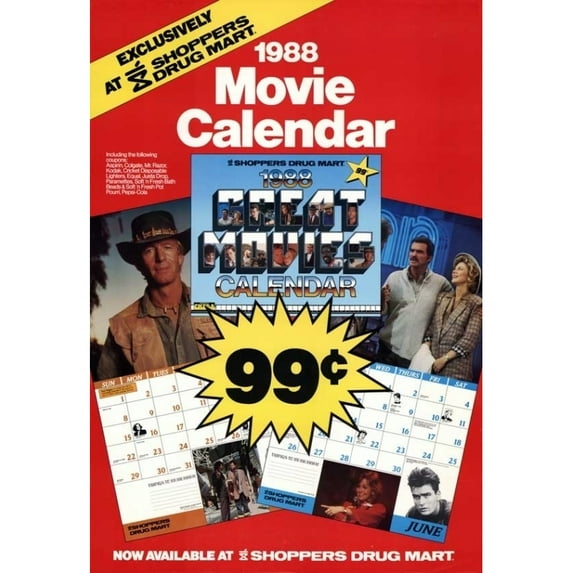 Posterazzi MOVGJ7829 Movie Calendar Movie Poster - 27 x 40 in.