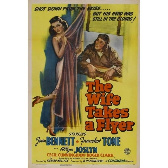 Posterazzi MOVIB86060 The Wife Takes a Flyer Movie Poster - 27 x 40 in.