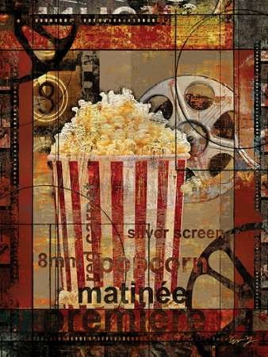 Posterazzi MOVIE POPCORN Canvas Art - Eric Yang (22 x 28)