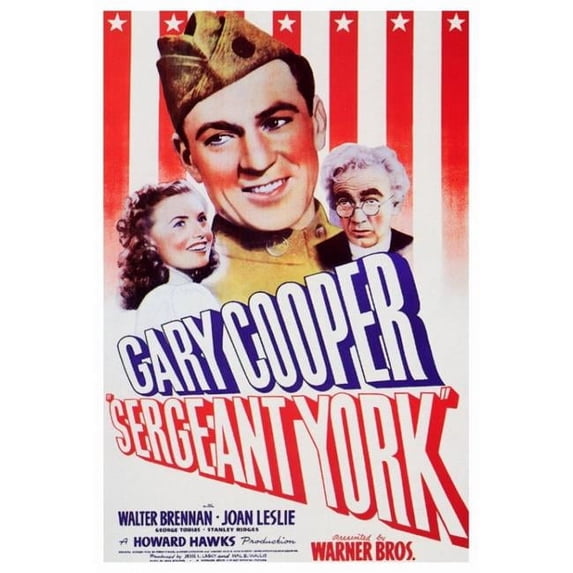 Posterazzi MOVIF0343 Sergeant York Movie Poster - 27 x 40 in.
