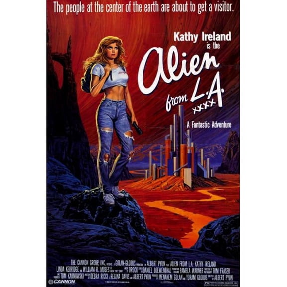 Posterazzi MOVIF0371 Alien From L.A. Movie Poster - 27 x 40 in.