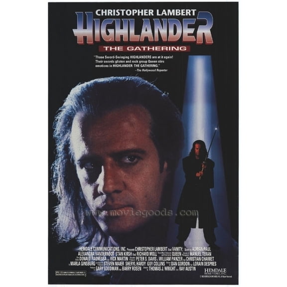 Posterazzi MOVIF0418 Highlander-The Gathering Movie Poster - 27 x 40 in.