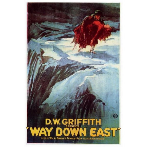 Posterazzi MOVIF1303 Way Down East Movie Poster - 27 x 40 in.