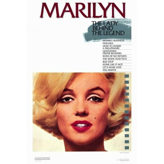 Posterazzi MOVIF1328 Marilyn Monroe Movie Poster - 27 x 40 in.
