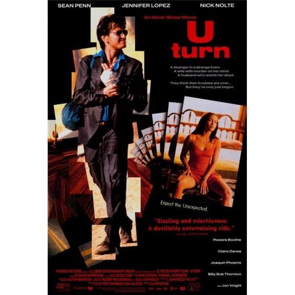 Posterazzi MOVIF2320 U-Turn Movie Poster - 27 x 40 in.